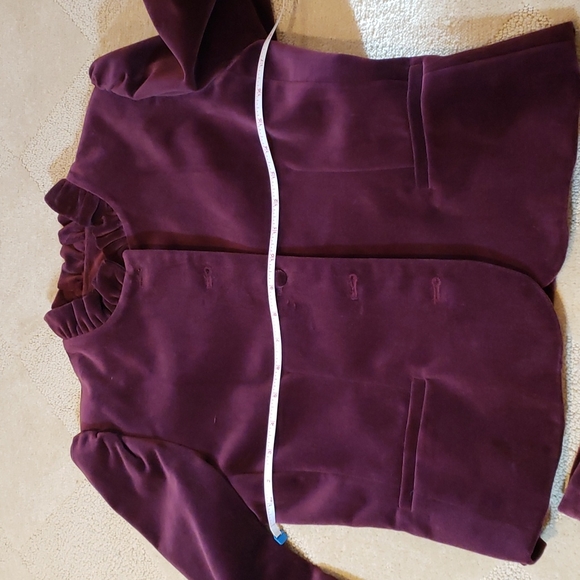 Vintage Sasson Velvet Jacket and Skirt Set, Sz 9/10 - Picture 8 of 16